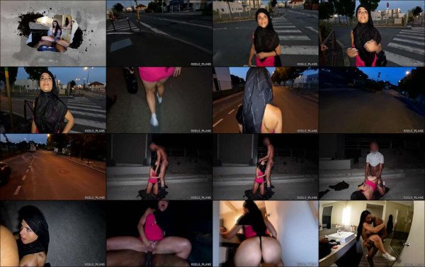 Nadja Iran bercadar bercinta di depan umum melalui anus LAGI di jalan raya dan di hotel